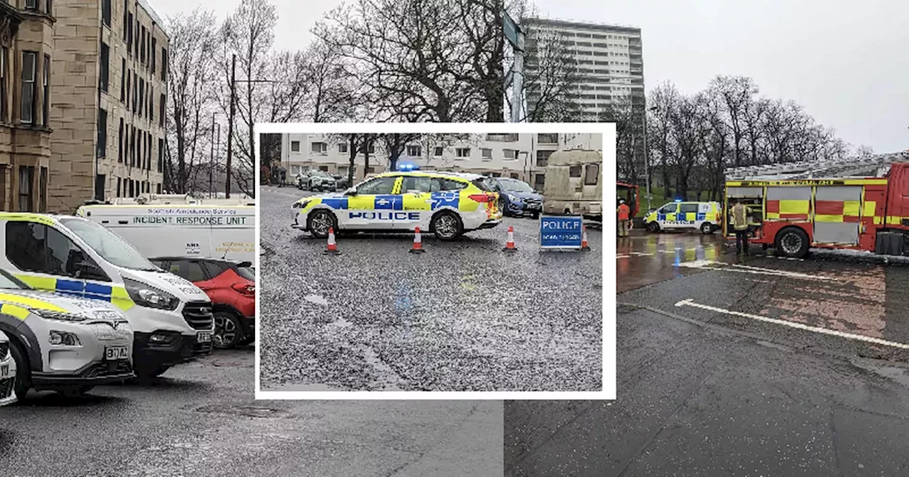 'Suspicious items' discovered LIVE at Glasgow property as hazmat unit swarms street