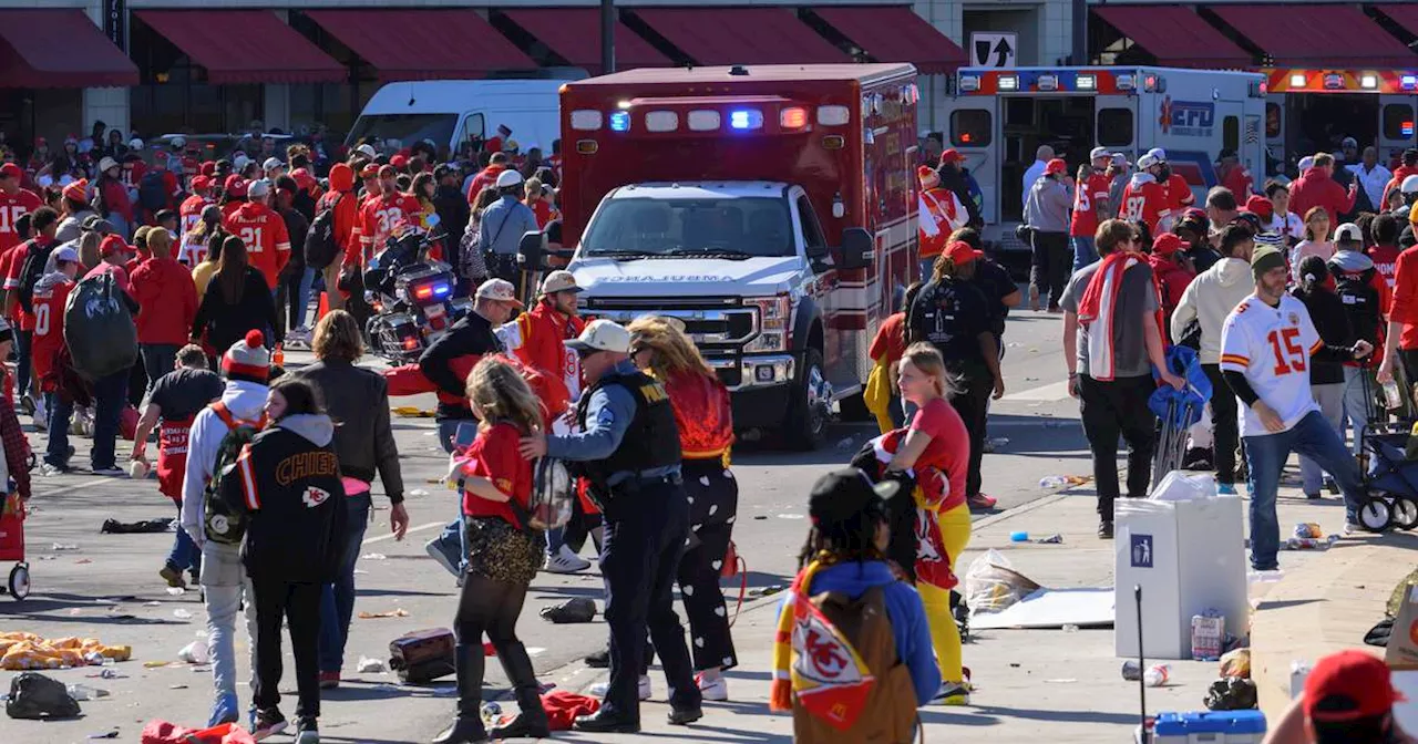Kansas City shooting: One dead and 21 injured, including eight children, in attack near Super Bowl parade