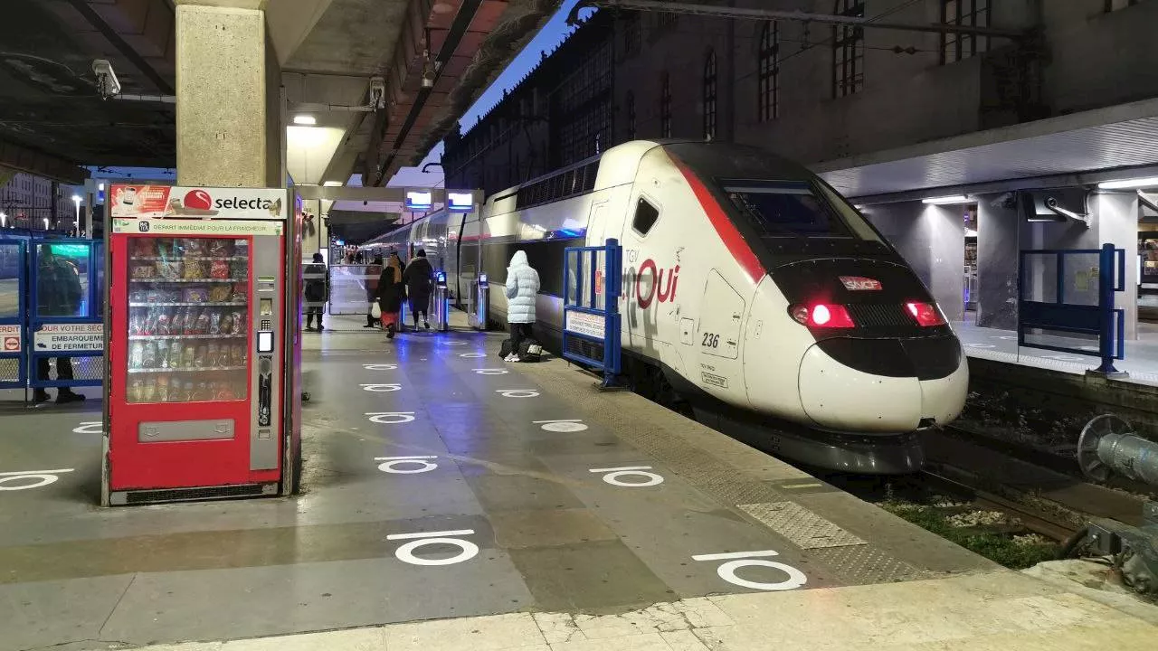 1 TGV sur 2, les lignes vers les Alpes privilégiées... Le point sur la situation à la SNCF ce week-end