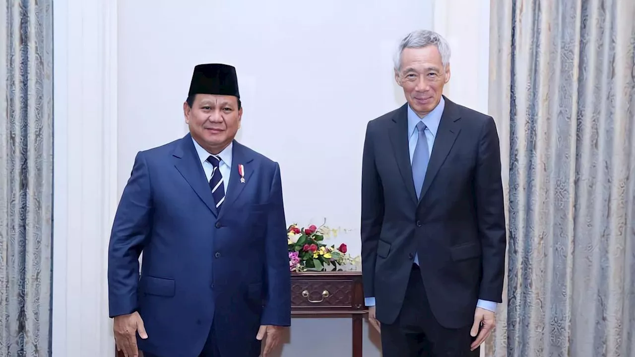 PM Singapura Lee Hsien Loong Beri Ucapan Selamat ke Prabowo yang Unggul di Quick Count Pemilu 2024