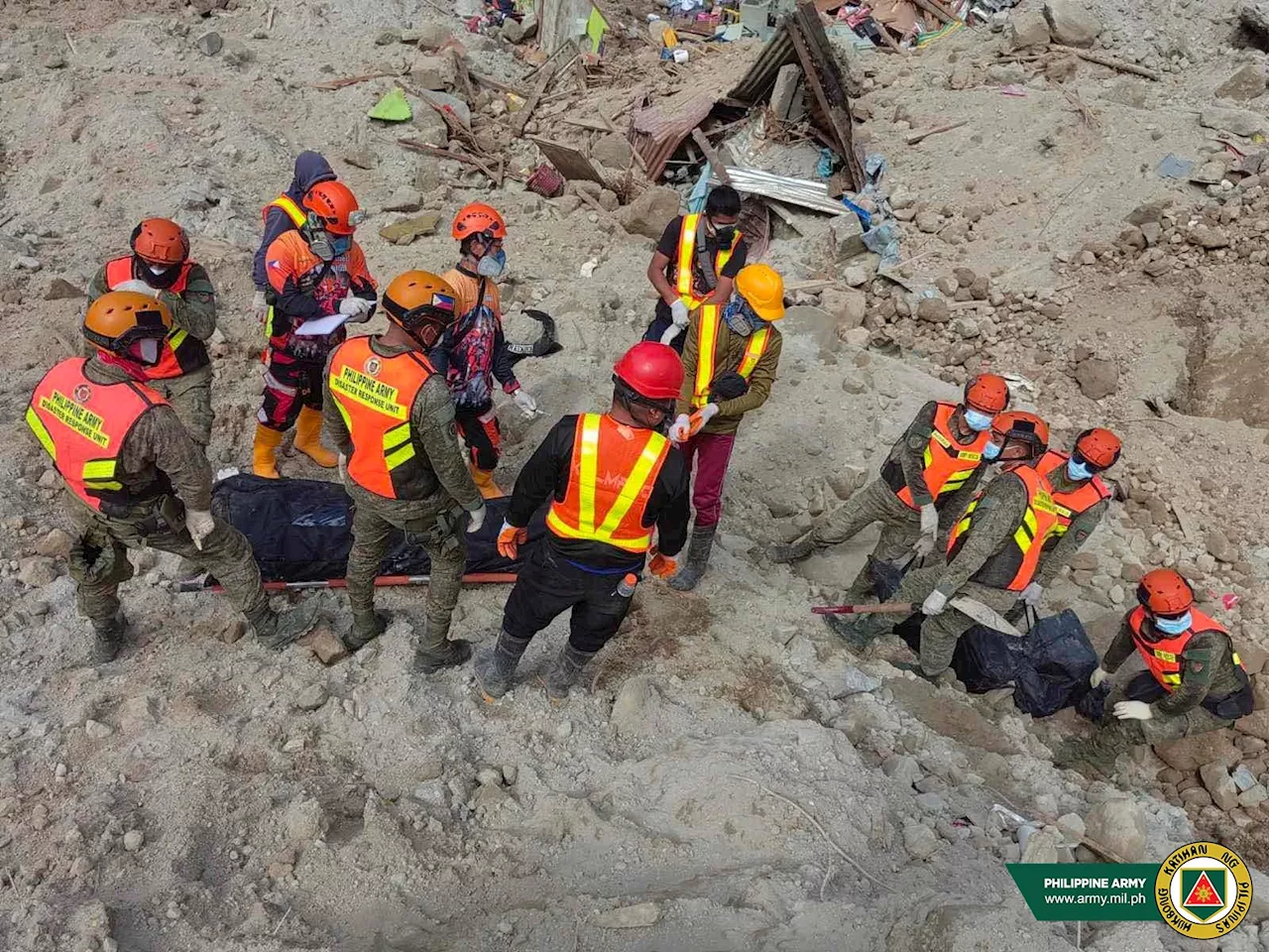 Davao de Oro tragedy kills 90 as authorities retrieve more bodies