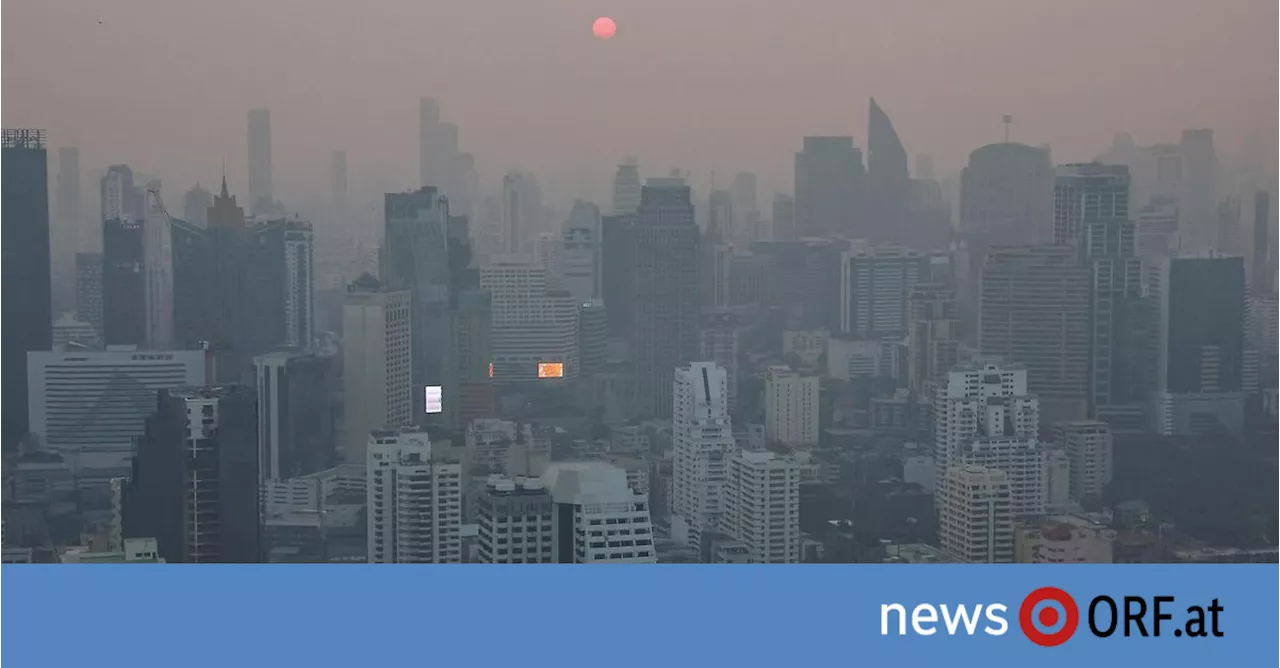 Giftiger Smog in Bangkok: Menschen sollen von zu Hause aus arbeiten