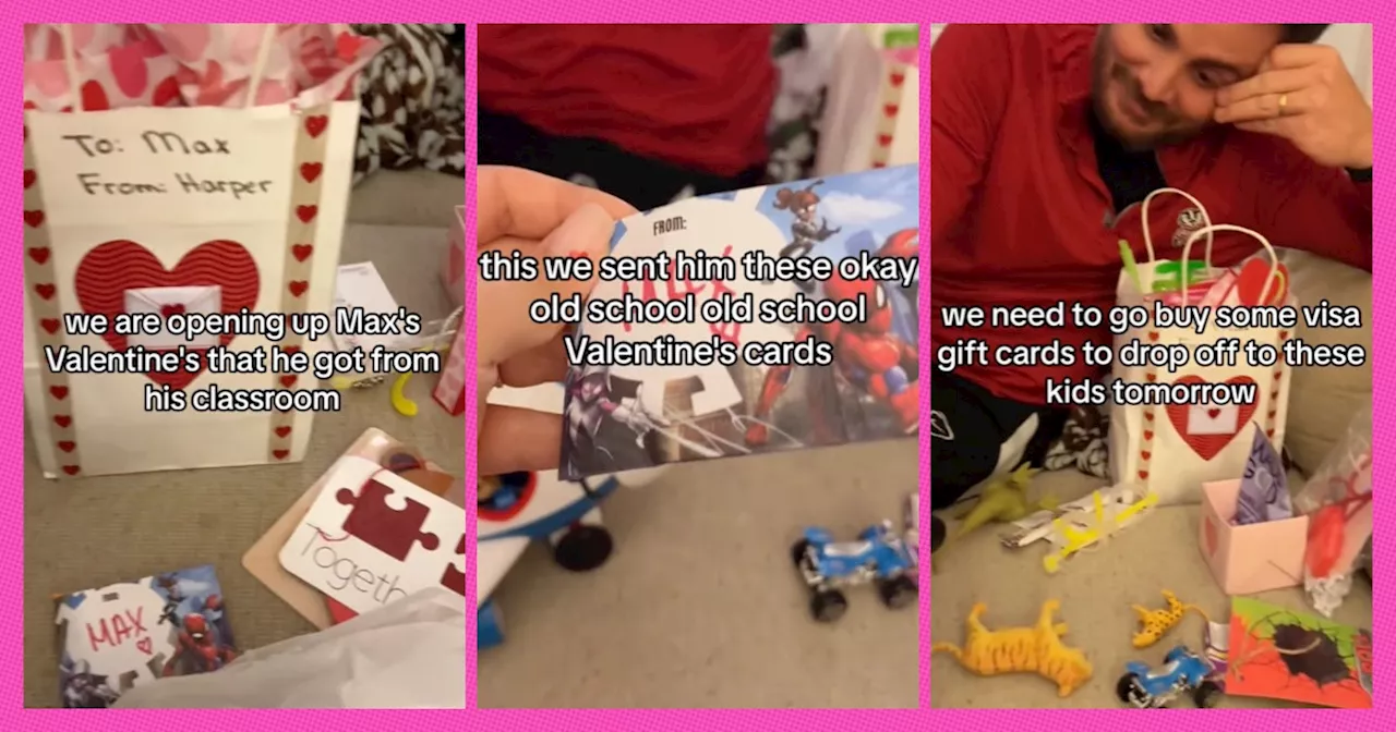 Mom Feels Like 'Failure' After Seeings Son's Valentine's Day Haul