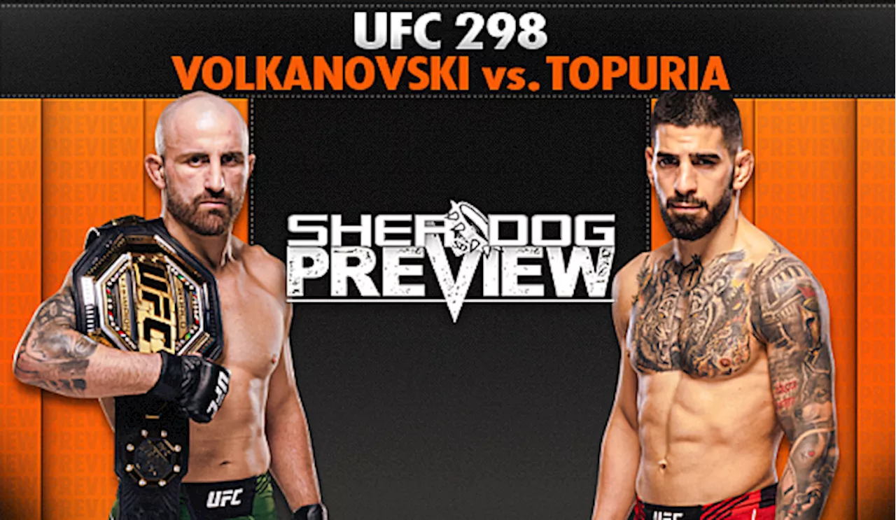 Preview: UFC 298 ‘Volkanovski vs. Topuria’