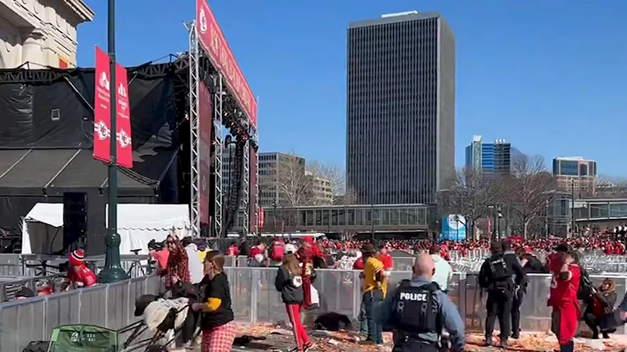 22 People Shot As Gunfire Erupts At Chiefs' Super Bowl Parade, One Dead