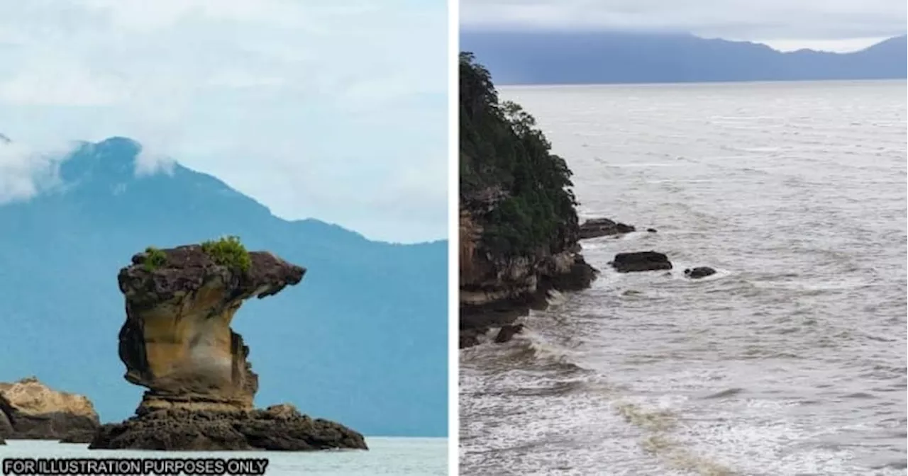 M'sians Saddened by the Collapsing of Iconic Sea Stack at Sarawak's Bako National Park