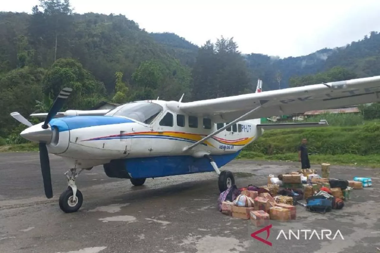 Kapolda sebut KKB tembak pesawat Asean Air saat mendarat di Beoga