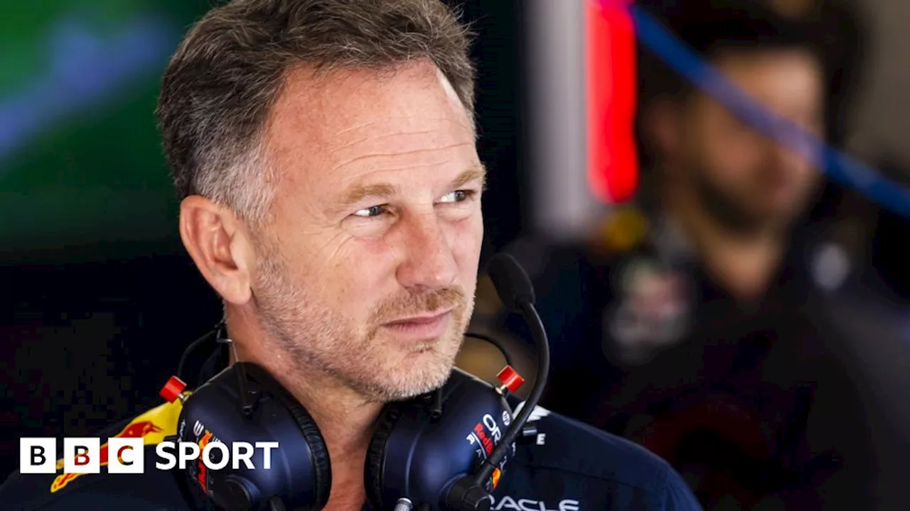 Christian Horner: Red Bull team boss says allegations are 'distraction'