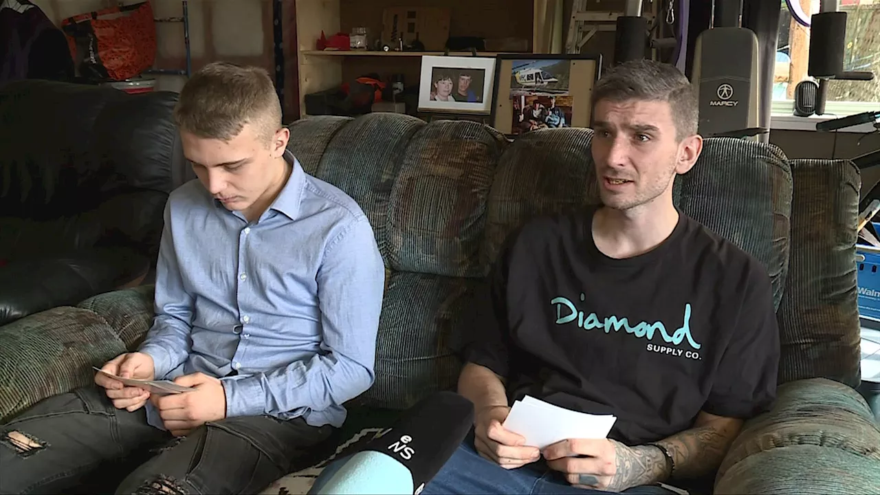 ‘I hope he spends the rest of his life in jail’: Cumberland hit-and-run victim’s sons speak about their loss