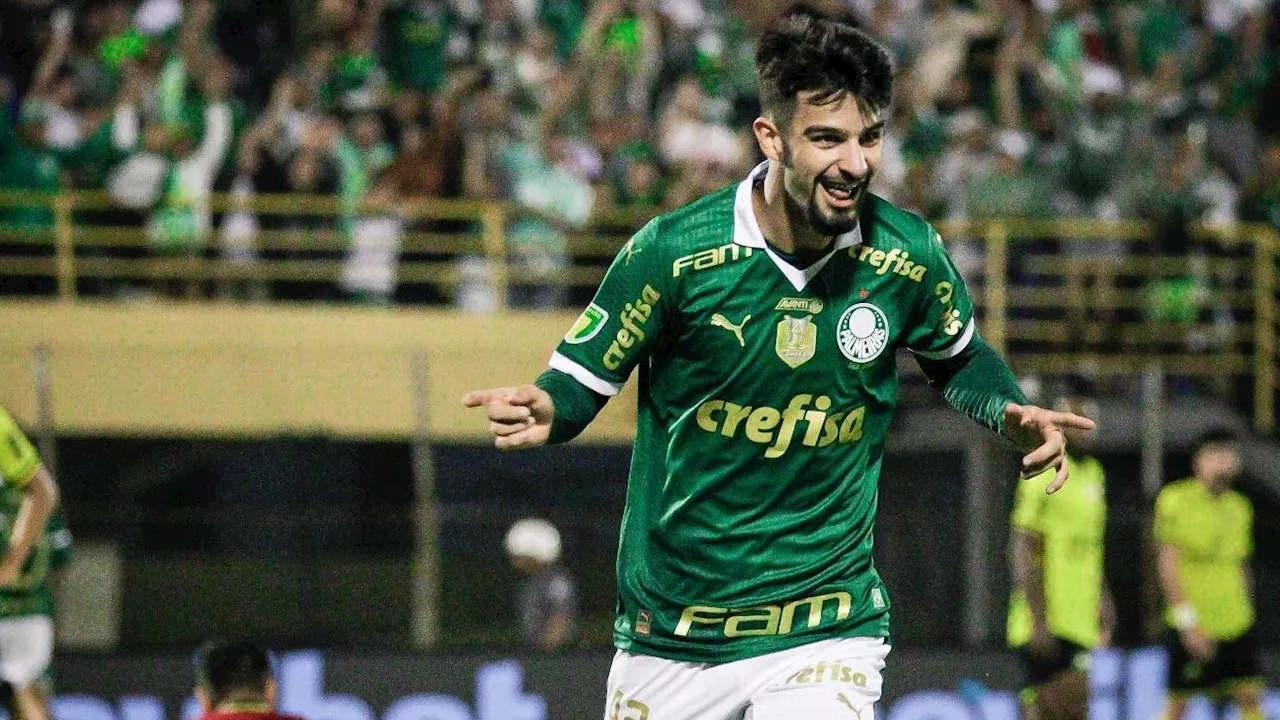 Palmeiras vence o São Bernardo no fim antes de dérbi contra o Corinthians