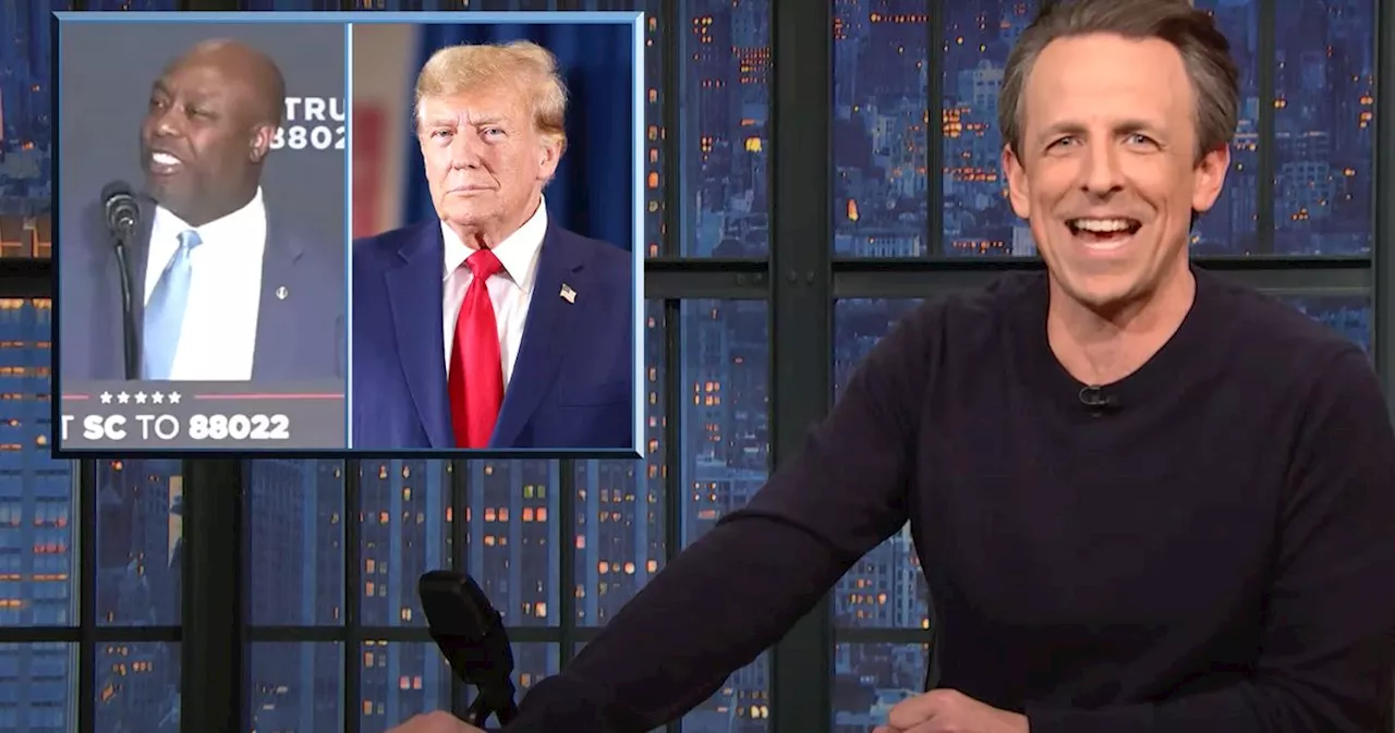 Seth Meyers Spots 'Most Pathetic' Line From A Trump-Loving Republican