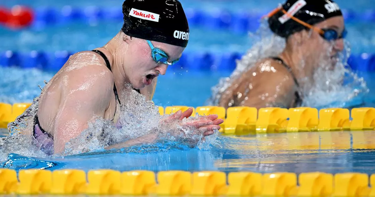 Mona McSharry swims the pain away to qualify for 200m final at World Championships