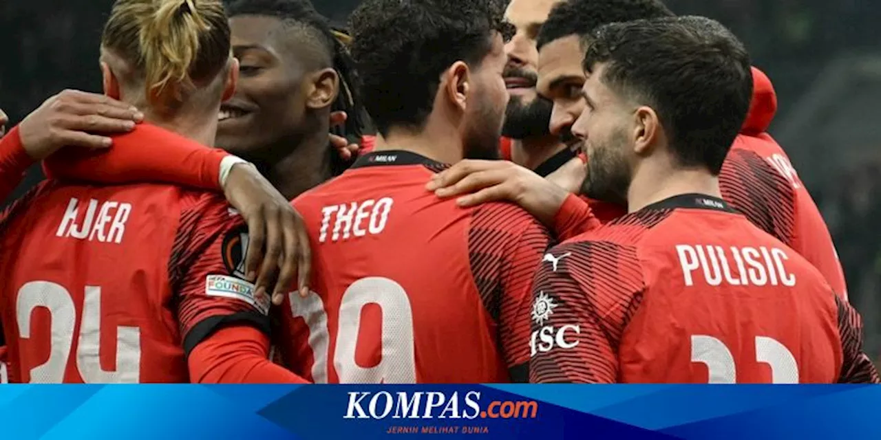 Hasil Play-off Fase Gugur Liga Europa, Beda Nasib Roma dan Milan