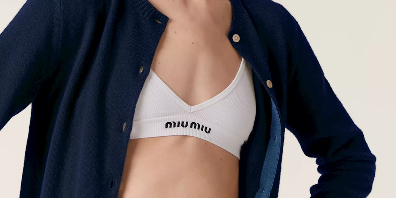 Da svelare con disinvoltura, la nuova collezione Miu Miu Underwear 2024