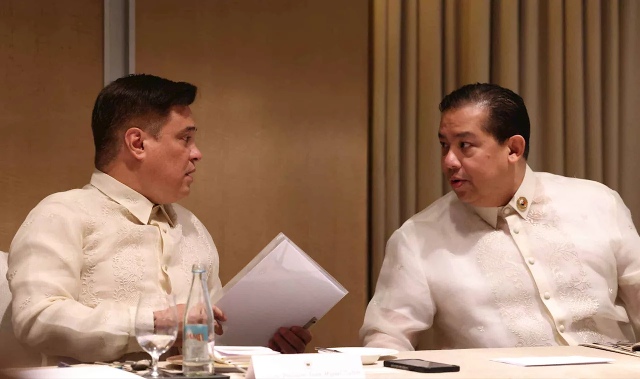 Zubiri, Romualdez end political bickering, agree to ‘work professionally’