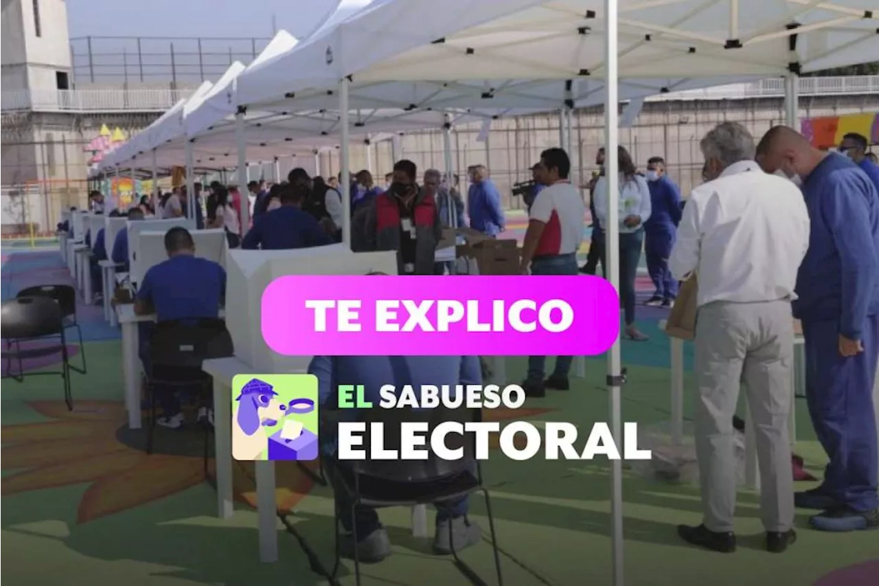 Personas en prisión preventiva podrán votar el 2 de junio, ¿cómo es el proceso?