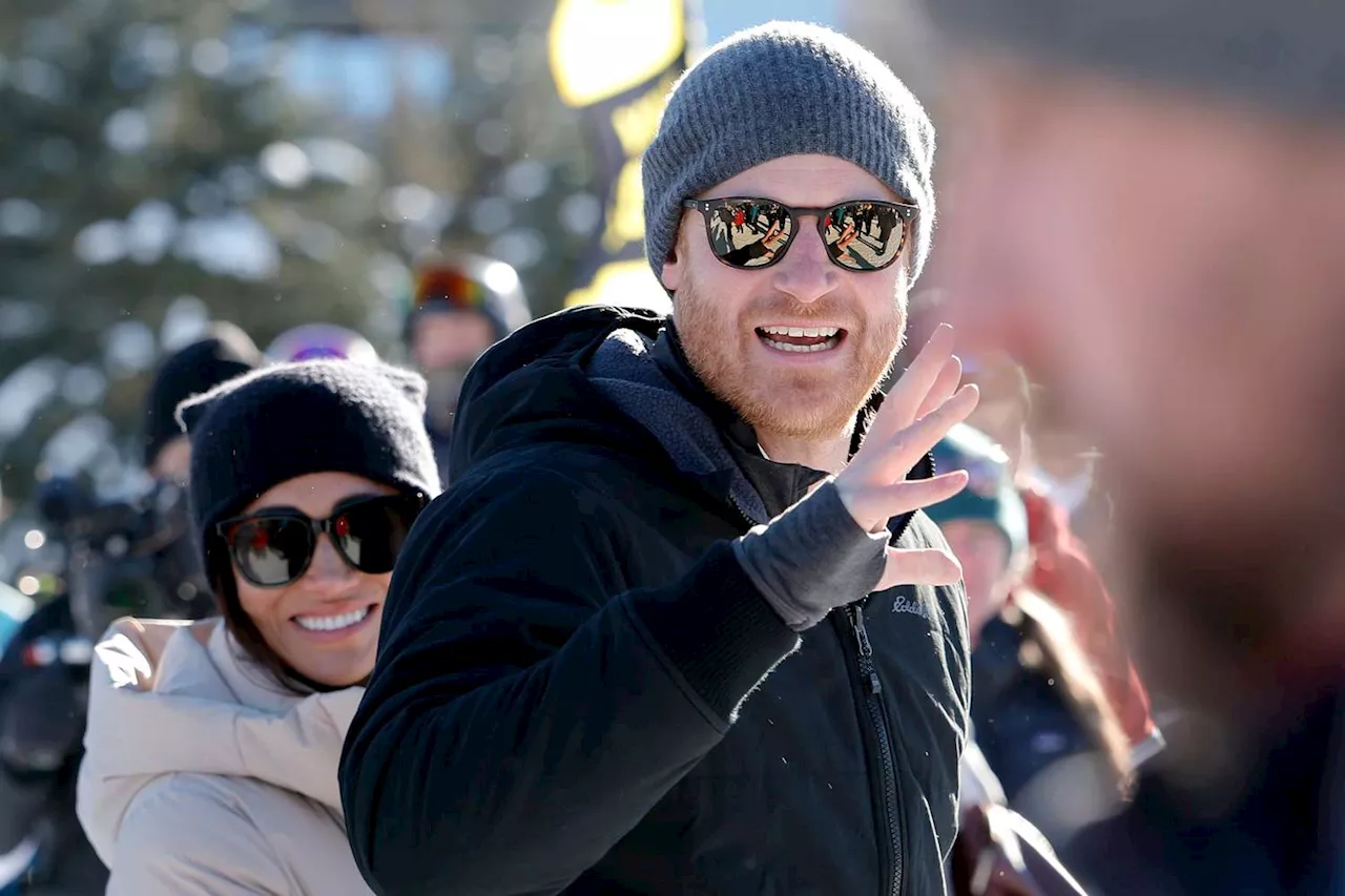 Prince Harry Races Face-First Down Bobsled Track as Meghan Markle Cheers Him On in Canada