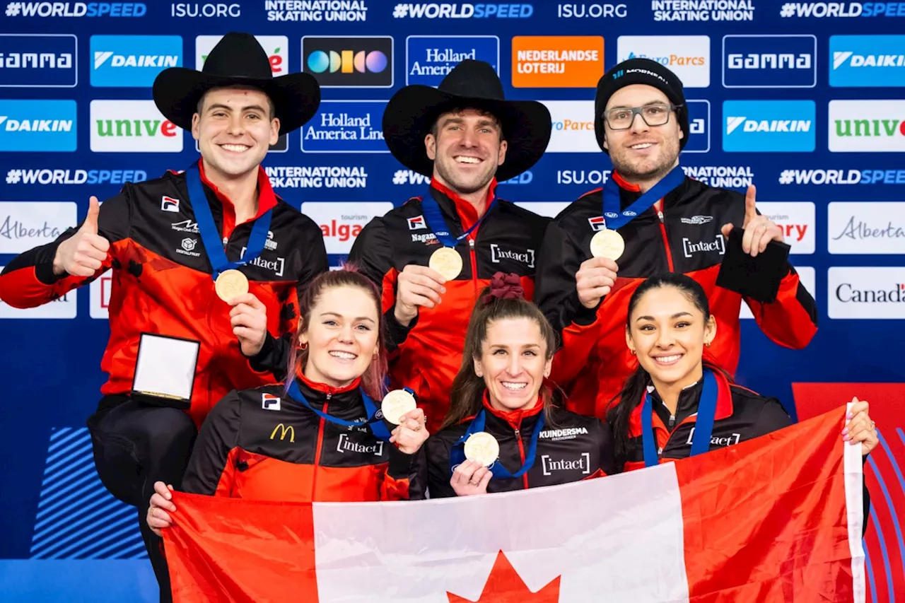 Prince George speed skater a repeat world champion