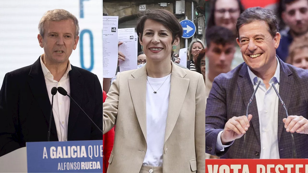 Resumen del cierre de campaña de las elecciones en Galicia: candidatos y líderes nacionales llaman a votar