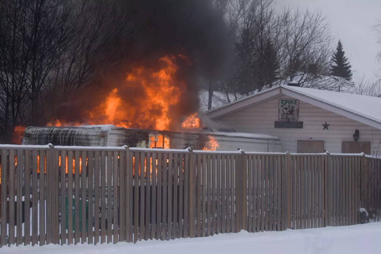 Multiple Trailer Fires in Sault Ste. Marie