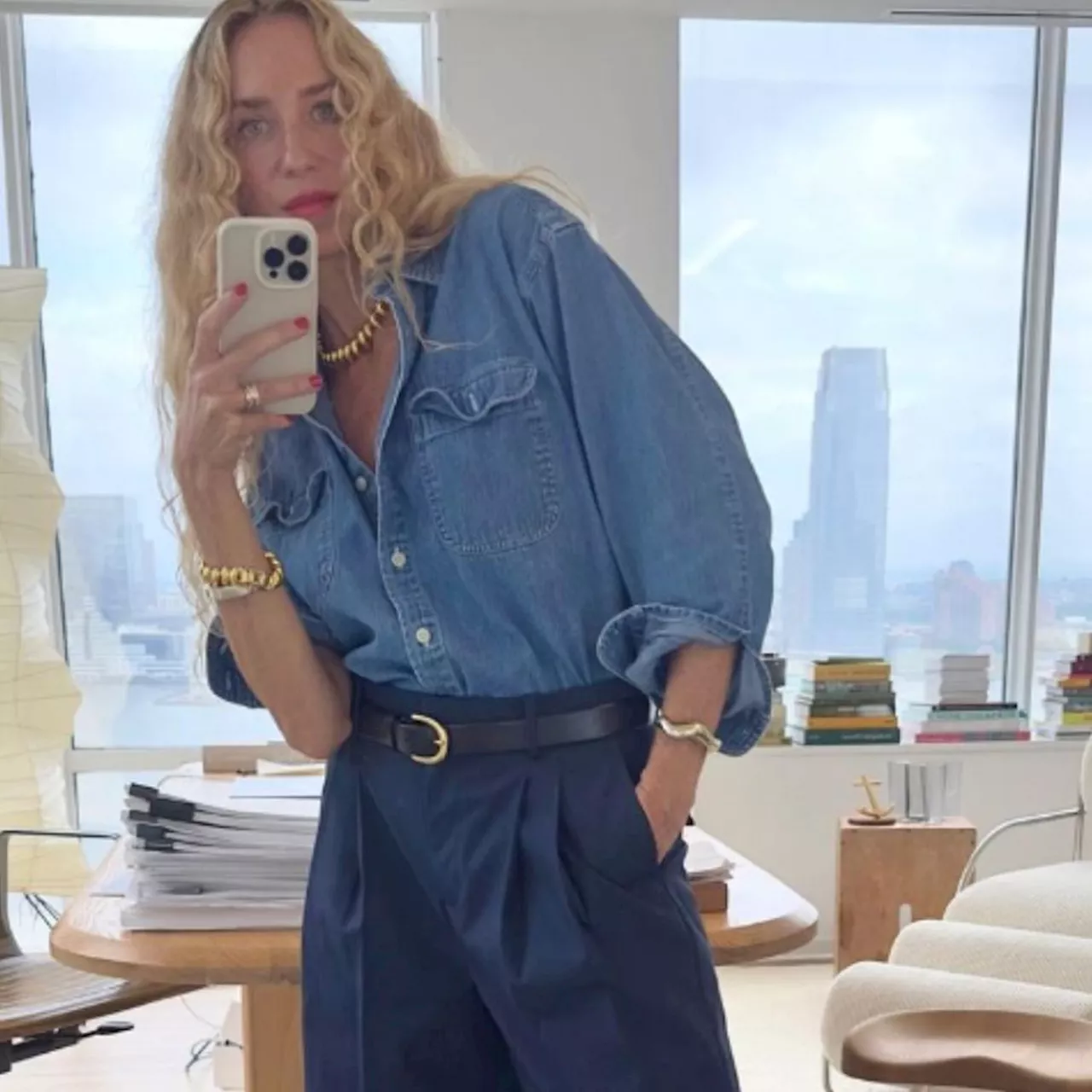 Blue Crush: How To Wear This Season’s Ultra Luxe Denim Shirts