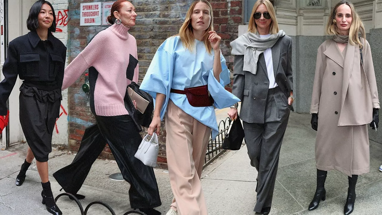 New York Fashion Week Street Style Was All About Expressive Minimalism