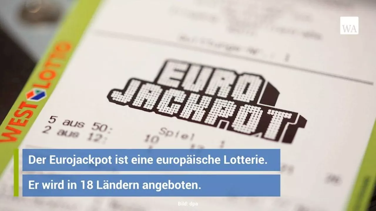 Eurojackpot am Freitag: Zahlen und Quoten der Ziehung am 16.02.2024 heute hier