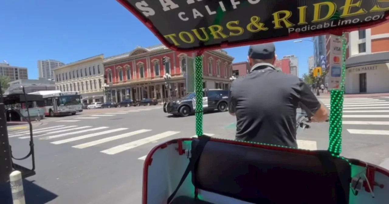 San Diego City councilmember proposes ban on excessive noise from pedicabs