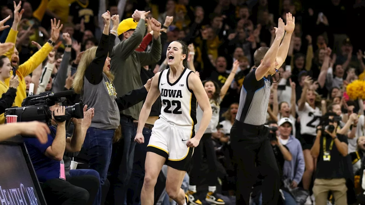 University of Iowa's Caitlin Clark breaks NCAA women's basketball scoring record