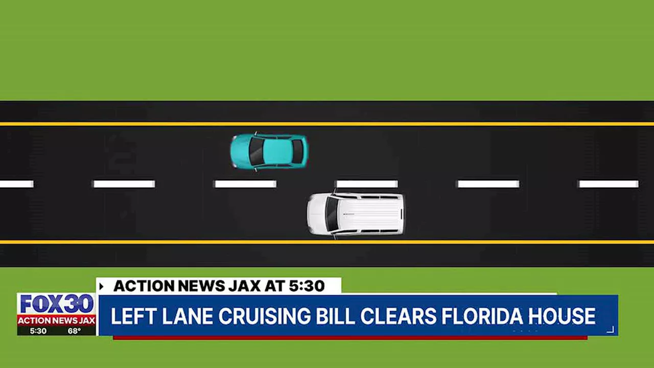 'I can't stand them:' Bill banning left lane cruising in Florida racing towards the finish line