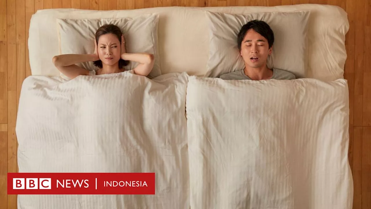 Tidur cerai: Gara-gara tidur 'ngorok', makin banyak pasangan pisah ranjang