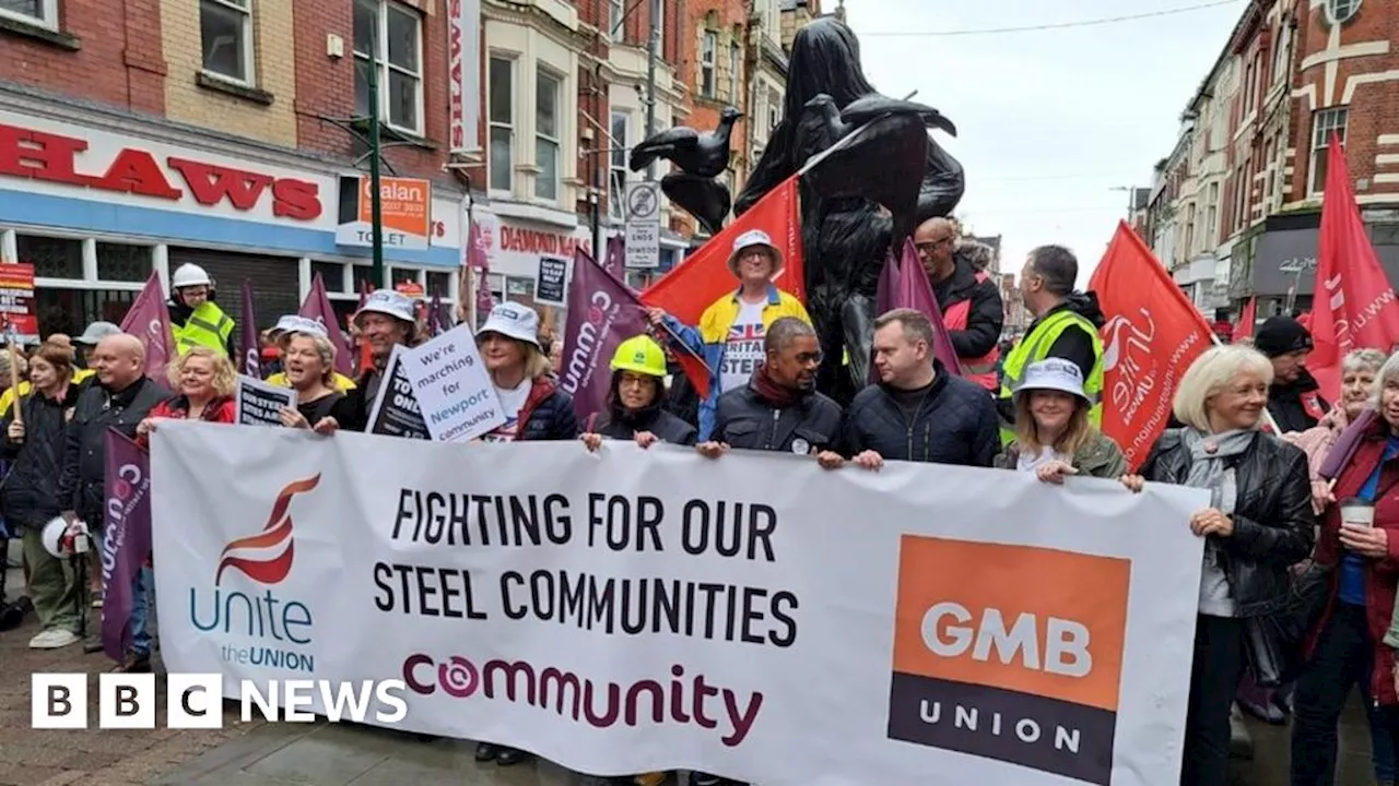 Tata Steel workers protest over proposed job losses