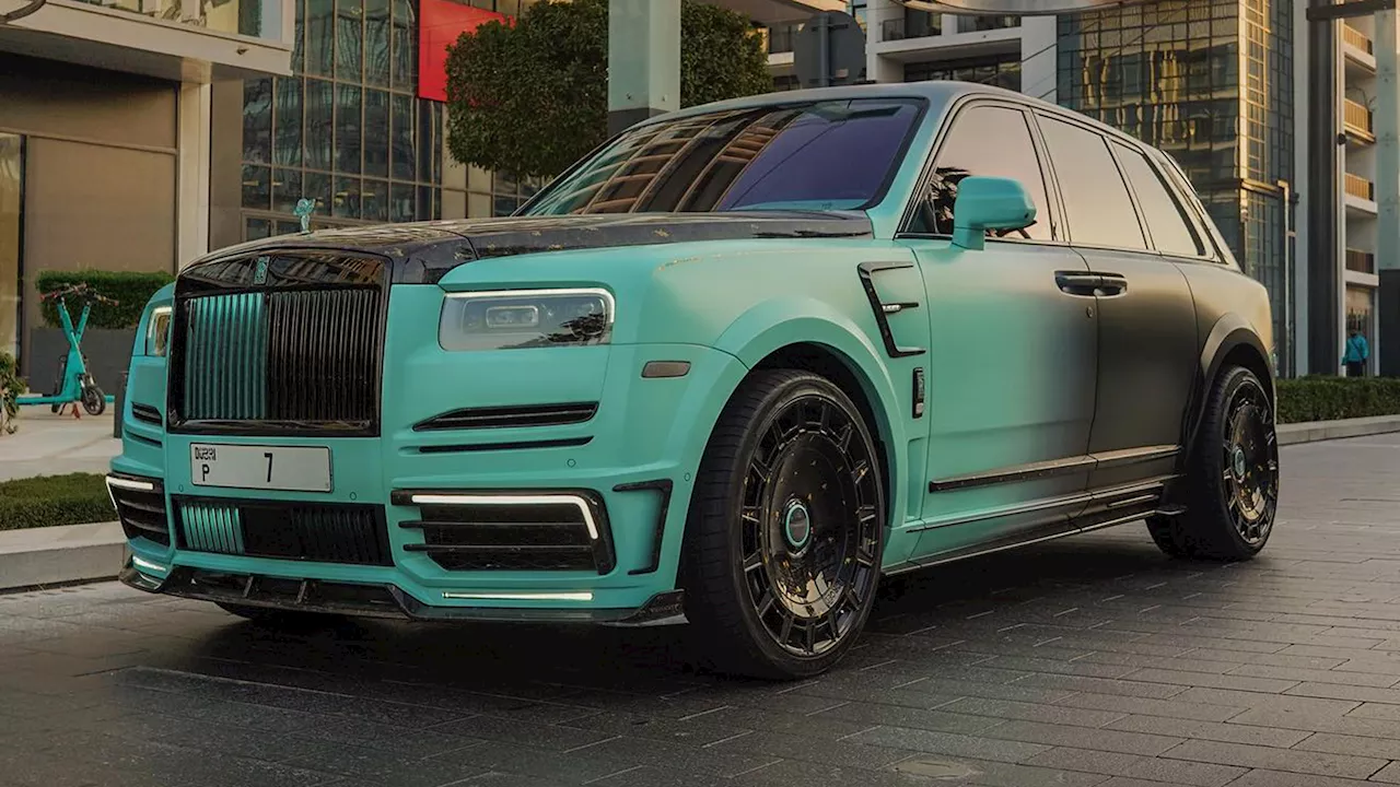 Dubai License Plate Sells for $14.9 Million and Adorns Customized Rolls-Royce Cullinan