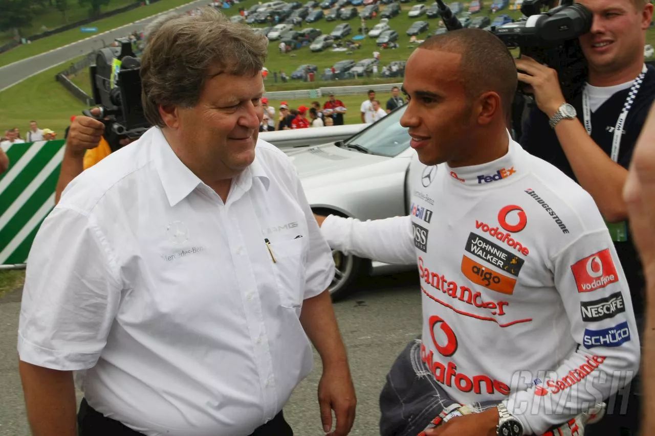 Former Mercedes Vice President Norbert Haug 'blown away' by Hamilton's switch to Ferrari