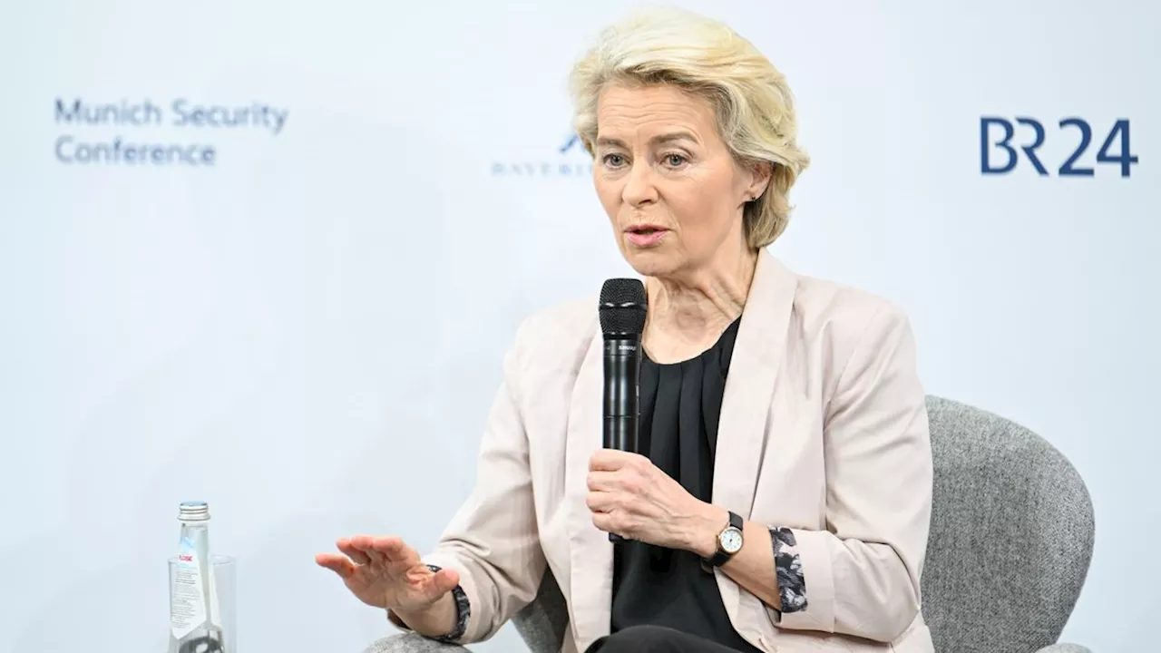 Sicherheits-Debatte: Von der Leyen spricht sich für europäischen Verteidigungskommissar aus