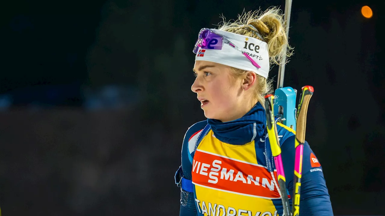 Biathlon-WM: Tränen bei Ingrid Landmark Tandrevold - Norwegens Team mit toller Aktion für Gesamtweltcupführende