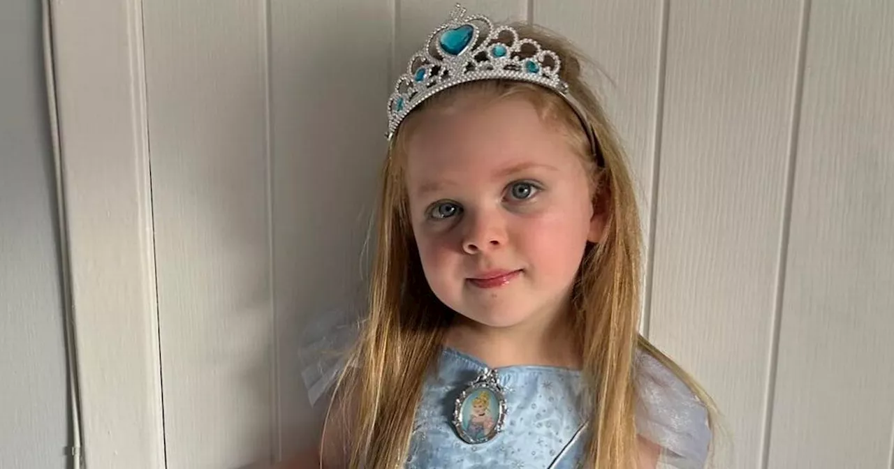 Lanarkshire girl dreams of meeting Disney princess after rare cancer relapse