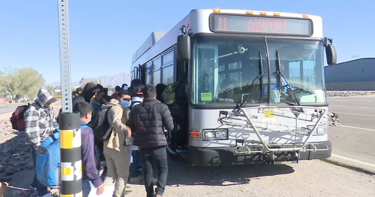 Talking to asylum seekers at Tucson's Southside bus stop