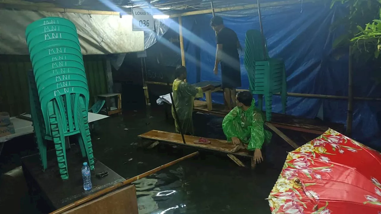 14 TPS di Tangsel Akan Lakukan Pencoblosan Susulan Hari Minggu, 18 Februari 2024 karena Banjir