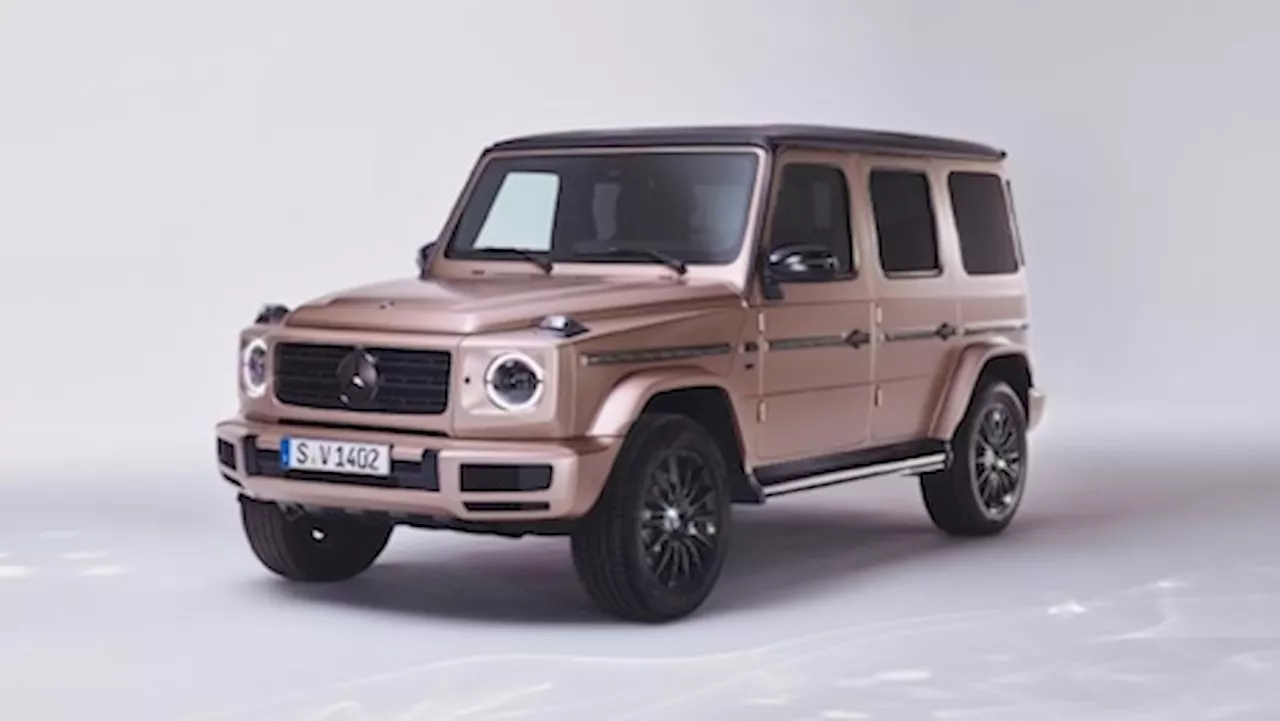 Mercedes-Benz decks G-Class in diamonds for Valentine's Day