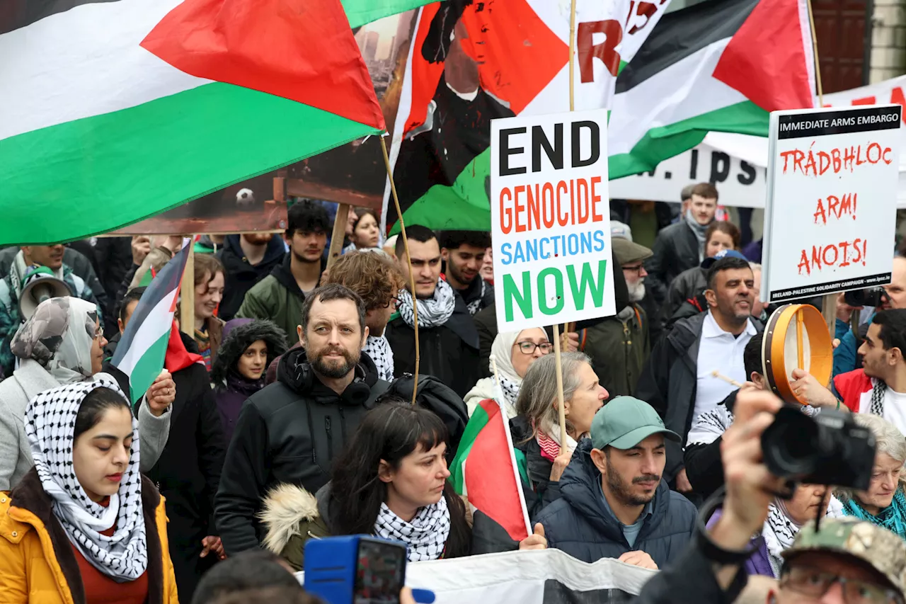 Over 10,000 attend National Demonstration for Palestine in Dublin