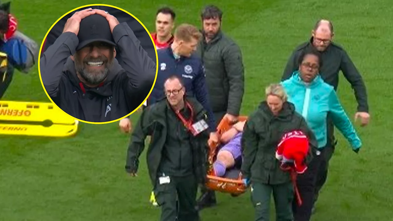 Jurgen Klopp can barely watch Brentford clash as Liverpool suffer treble injury blow ahead of Carabao Cup...