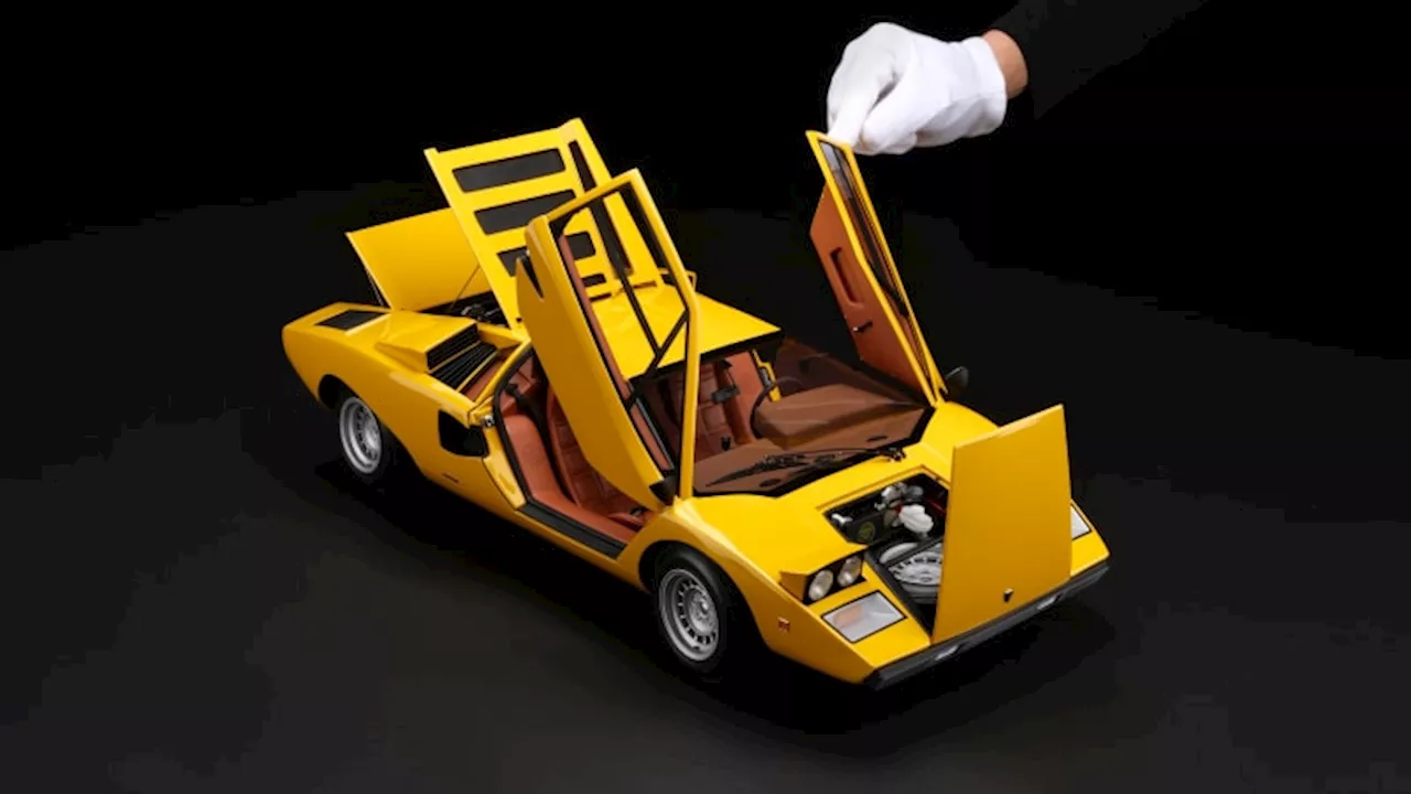 This 1/8-scale Lamborghini Countach cost more than a new Nissan Versa