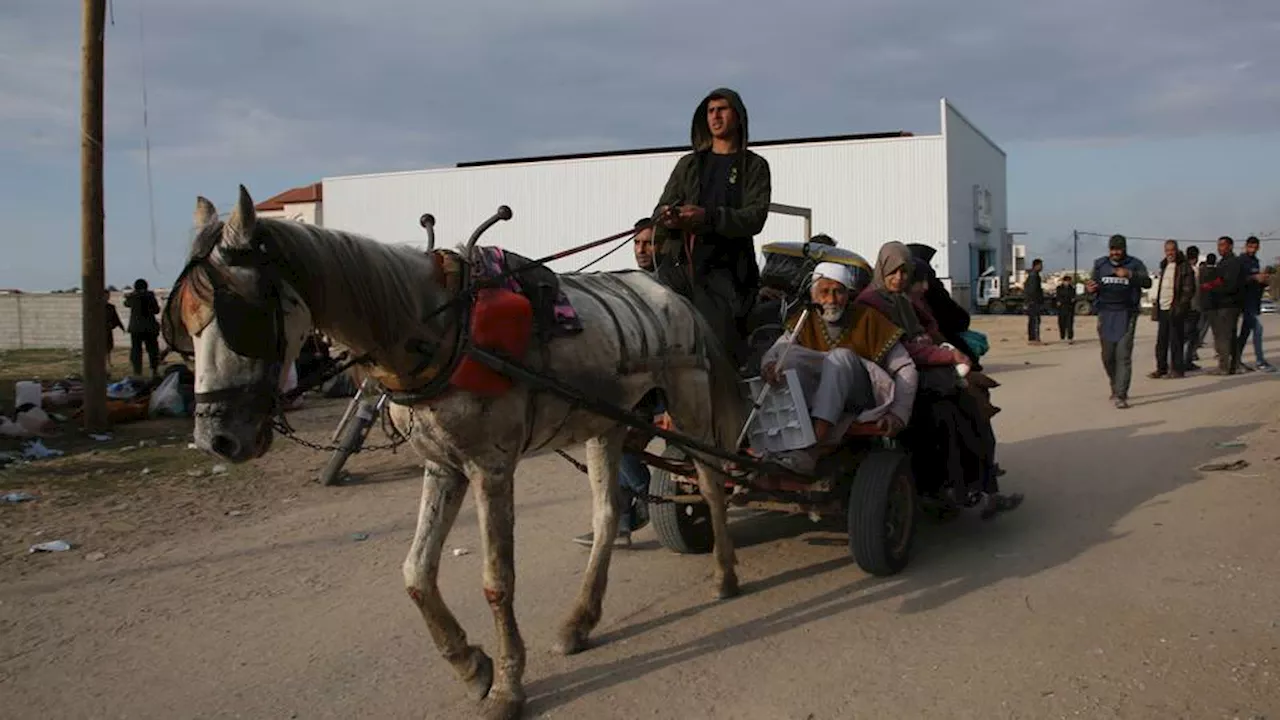 Live blog: Palestinians flee Rafah from Israeli attack towards central Gaza