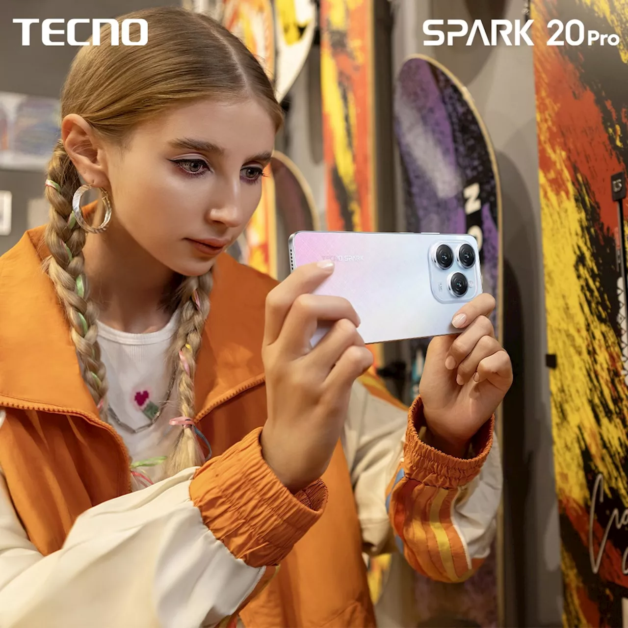 TECNO Malaysia lancar TECNO SPARK 20 Pro