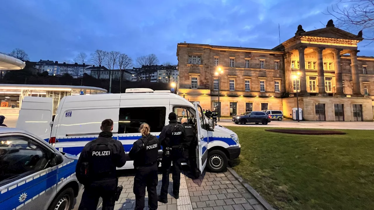 Polizeieinsatz am Wuppertaler Hauptbahnhof: Eine Person in Gewahrsam