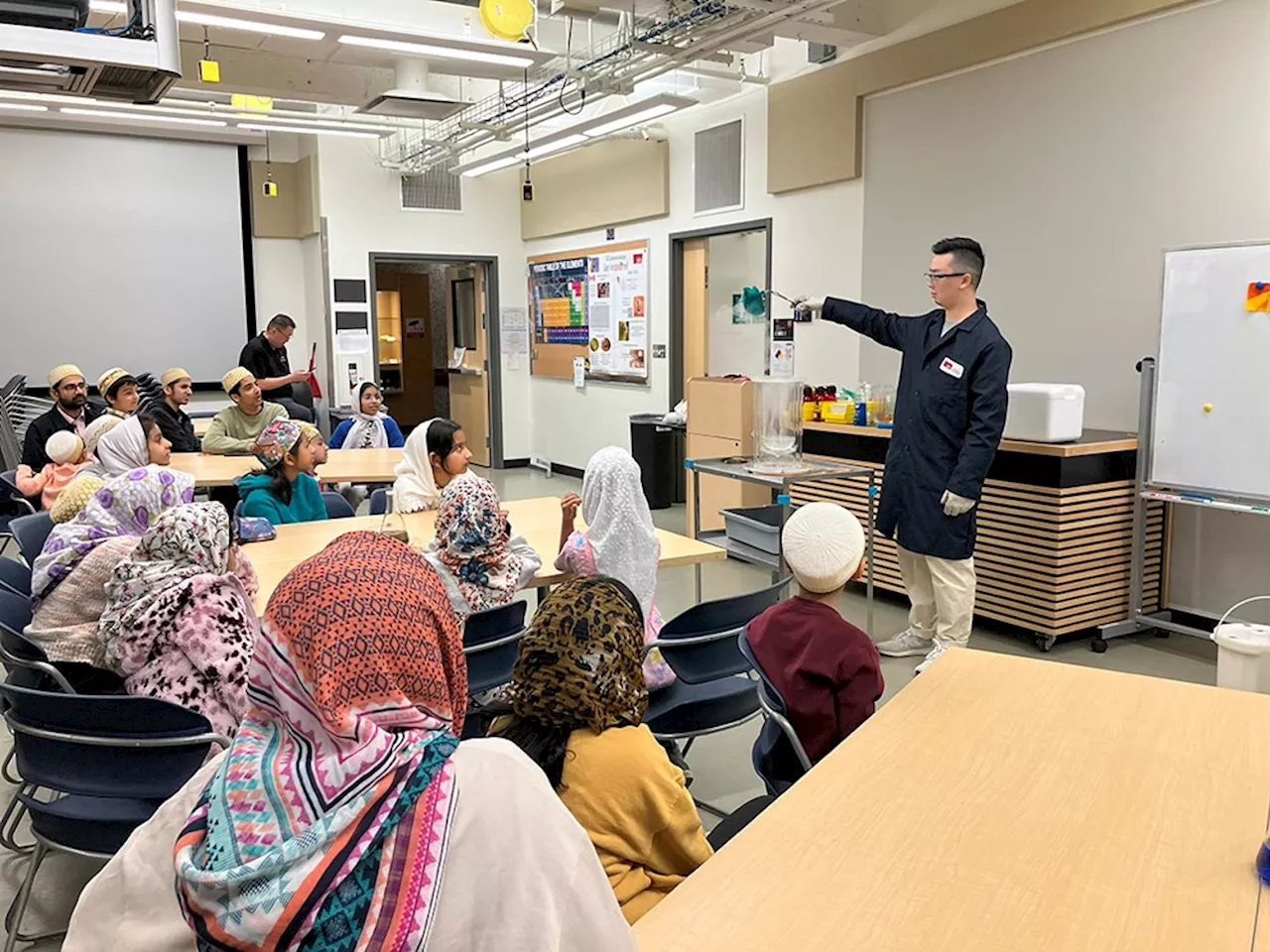 Photos: Kids experience 'science in action' by Burnaby STEM team