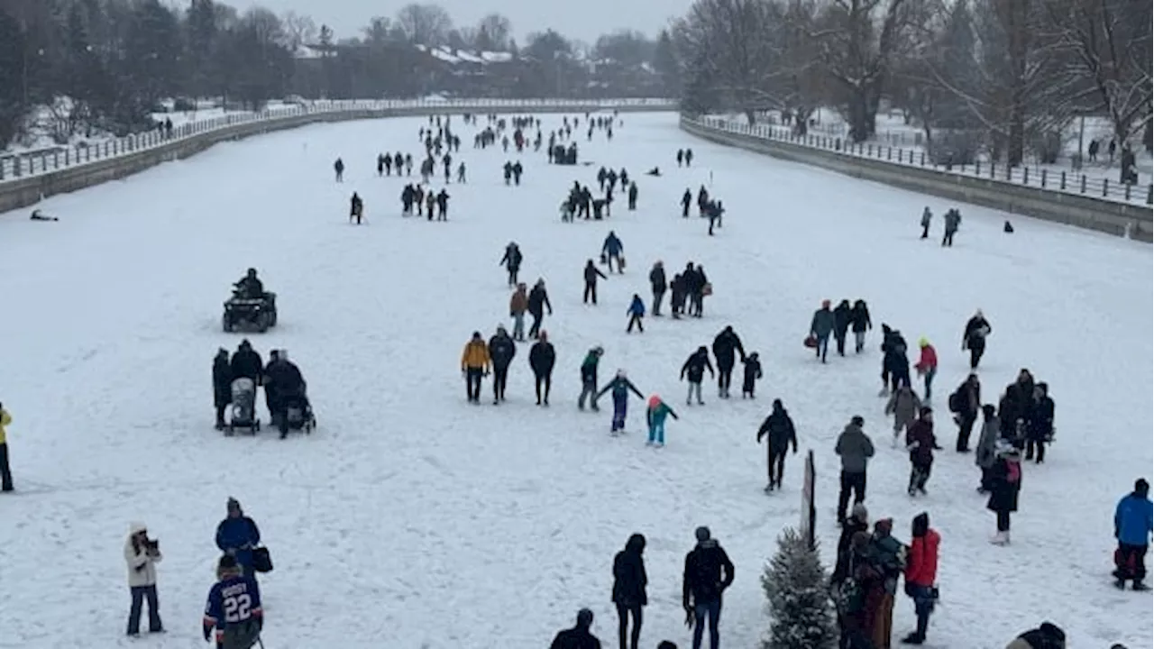 Rideau Canal Walkway? NCC asks people to leave skates at home after snowfall