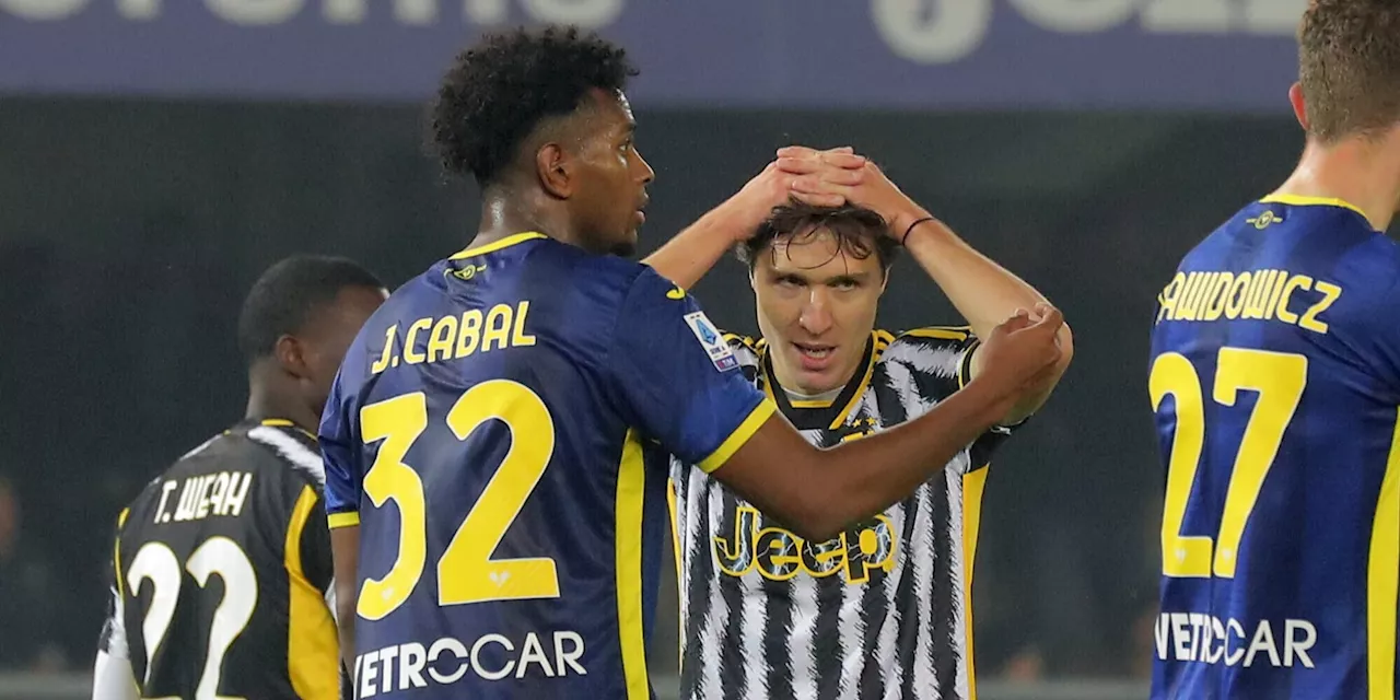 La Juve si ferma sul pareggio 2-2 contro il Verona