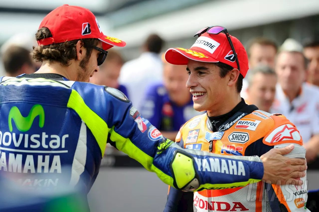 Marc Marquez asked about healing Valentino Rossi feud: “It’s not up to me”